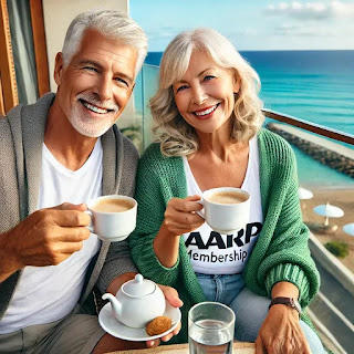 여행을 준비하는 시니어 부부, AARP 멤버십 혜택을 활용한 즐거운 일상