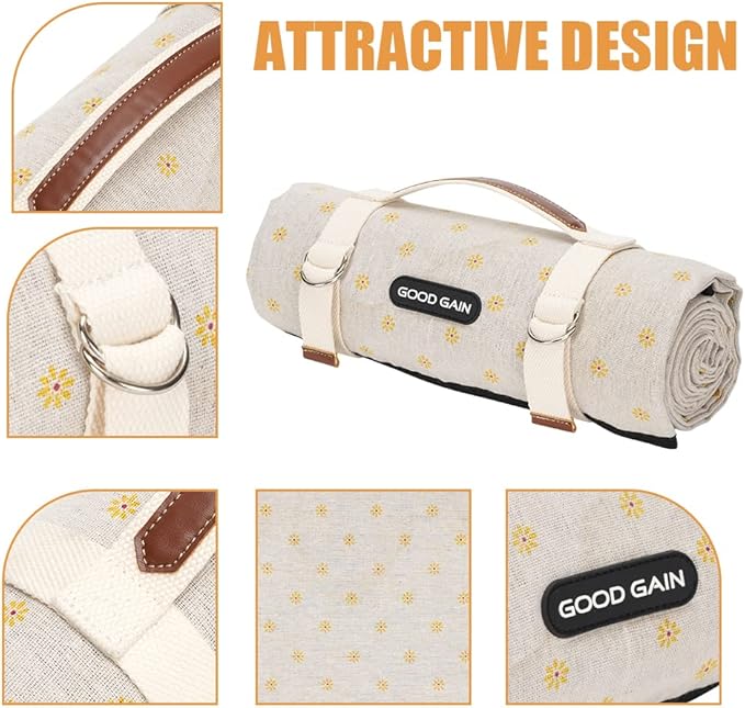 Picnic Outdoor Blankets Waterproof Large