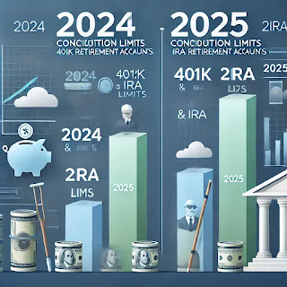 2025년 미국 은퇴 제도 변화와 관련된 상징적 이미지