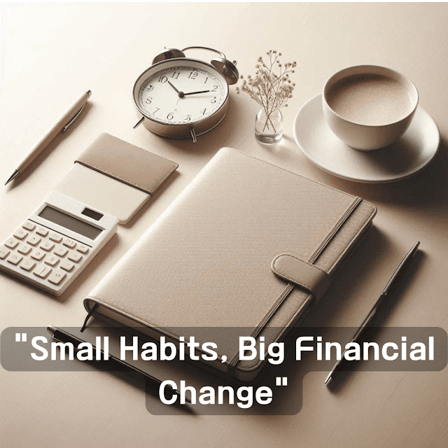 Small Habits, Big Financial Change - 블로그 썸네일 이미지