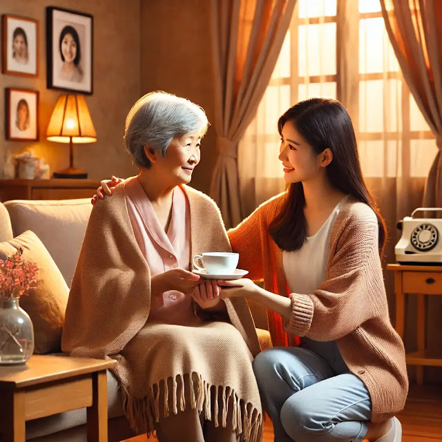 CDPAP 가족 간병인 신청 모습